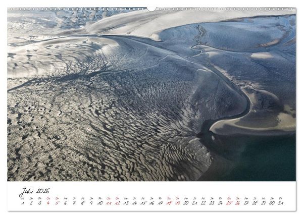 Produktbild: Naturpark Wattenmeer und Helgoland (Wandkalender 2026 DIN A2 quer), CALVENDO Monatskalender