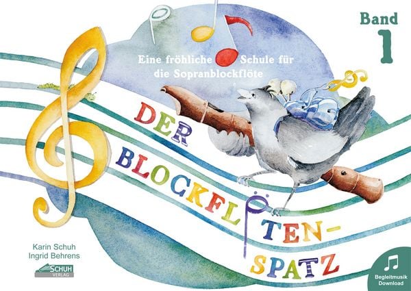 Produktbild: Der Blockfl&ouml;tenspatz (Mit Begleit-CD)