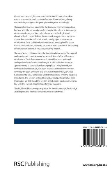 Produktbild: The Food Safety Hazard Guidebook