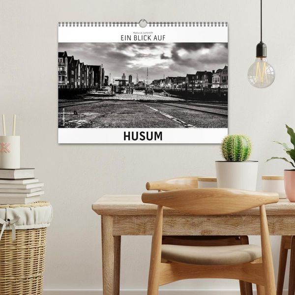 Produktbild: Ein Blick auf Husum (Wandkalender 2026 DIN A3 quer), CALVENDO Monatskalender