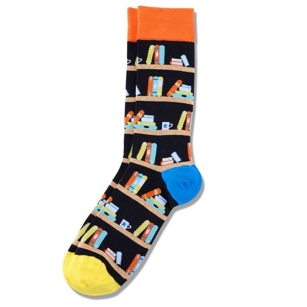 Produktbild: Socken 'Buchregal', Gr. 41 - 46