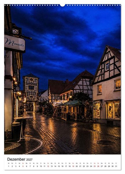 Produktbild: Dreieich Idyllen und Impressionen (hochwertiger Premium Wandkalender 2027 DIN A2 hoch), Kunstdruck in Hochglanz
