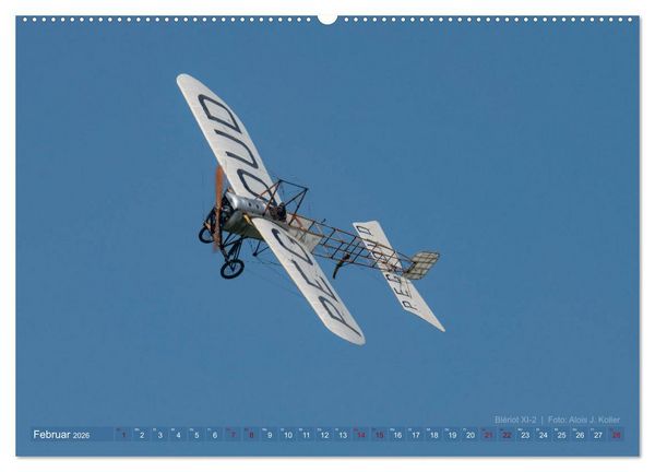 Produktbild: Historische Propellerflugzeuge 2026 (Wandkalender 2026 DIN A2 quer), CALVENDO Monatskalender