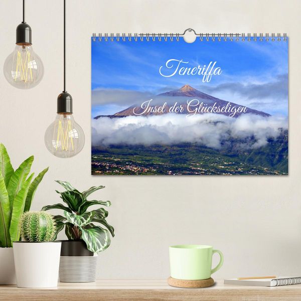 Produktbild: Teneriffa - Insel der Gl&uuml;ckseligen (Wandkalender 2026 DIN A4 quer), CALVENDO Monatskalender