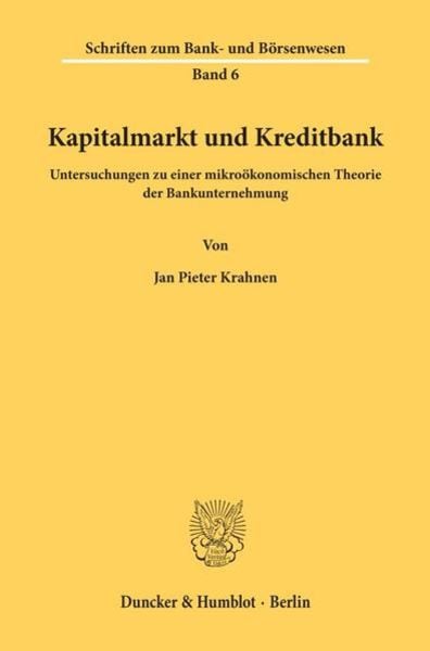 Kapitalmarkt und Kreditbank.