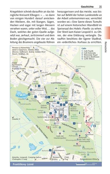 Produktbild: TRESCHER Reisef&uuml;hrer B&ouml;hmisches B&auml;derdreieck