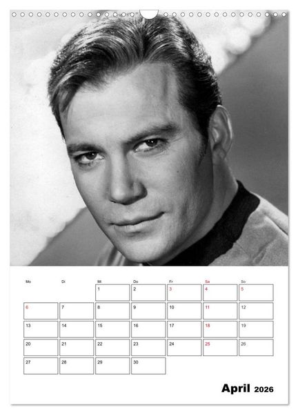 Produktbild: Leinwandhelden. Unvergessene Filmstars (Wandkalender 2026 DIN A3 hoch), CALVENDO Monatskalender