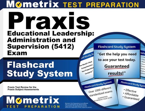 Produktbild: PRAXIS Educational Leadership: Administration and Supervision (5412) Exam Flashcard Study System
