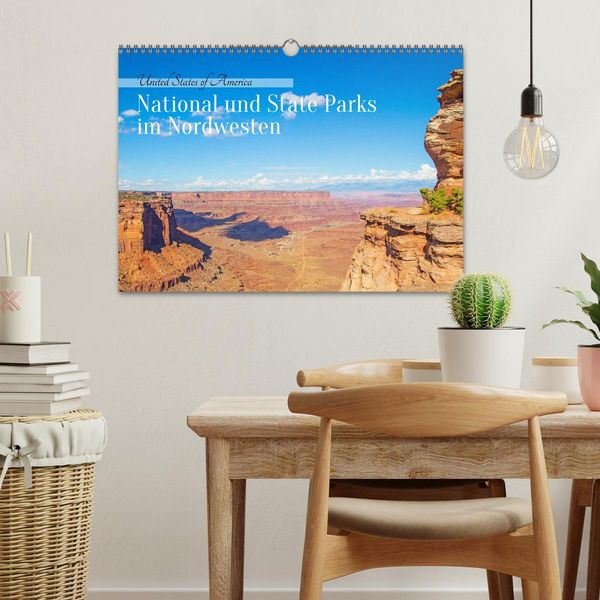 Produktbild: USA - National und State Parks im Nordwesten (Wandkalender 2026 DIN A3 quer), CALVENDO Monatskalender