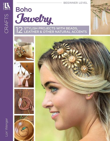 Produktbild: Boho Jewelry--12 Stylish Projects with Beads, Leather & Other Natural Accents
