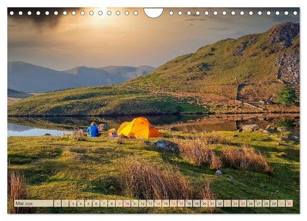 Produktbild: Let's start Camping (Wandkalender 2026 DIN A4 quer), CALVENDO Monatskalender