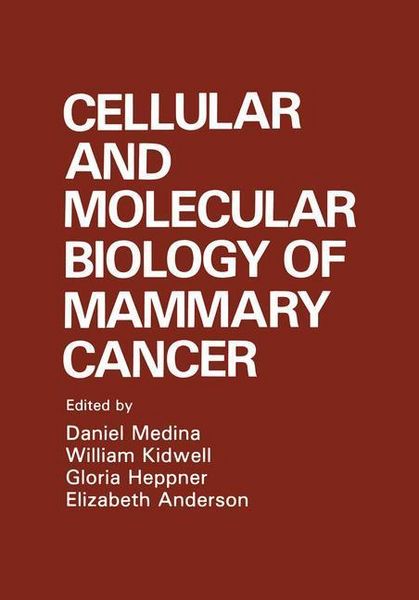 Produktbild: Cellular and Molecular Biology of Mammary Cancer