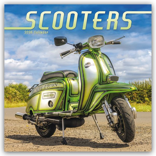 Produktbild: Scooters – Motorroller 2026 – Wand-Kalender