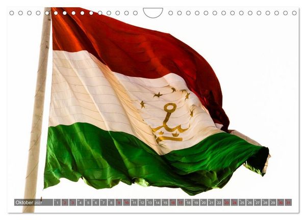 Produktbild: Duschanbe &ndash; Hauptstadt von Tadschikistan (Wandkalender 2027 DIN A4 quer), CALVENDO Monatskalender