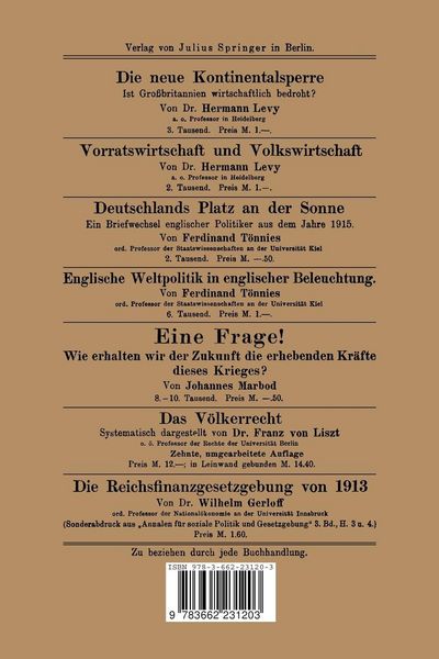 Produktbild: Reichsfinanzreform und Innere Reichspolitik 1906&ndash;1913