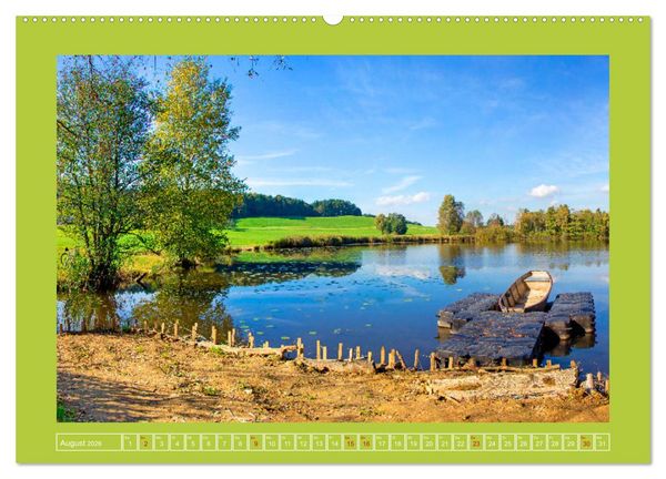 Produktbild: Sch&ouml;ne Gr&uuml;&szlig;e aus Mattsee (Wandkalender 2026 DIN A2 quer), CALVENDO Monatskalender