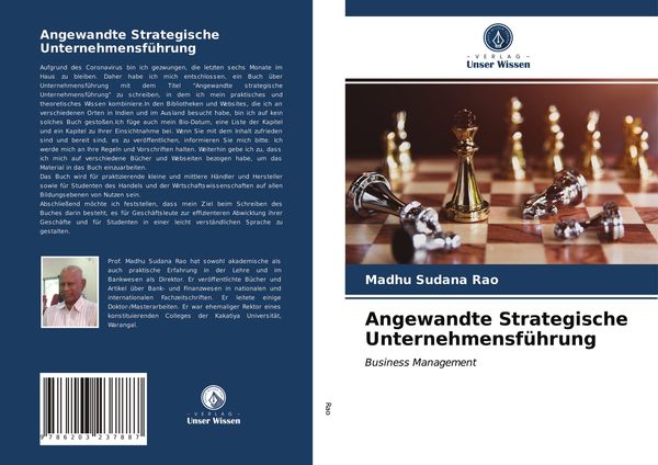 Angewandte Strategische Unternehmensführung, Taschenbuch von Madhu Sudana Rao, Verlag Unser Wissen, 978-620-3-23788-7