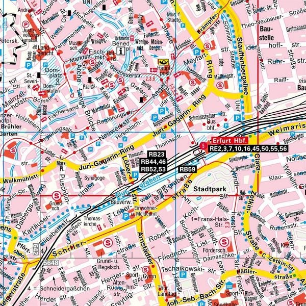 Produktbild: Falk Cityplan Erfurt 1:20.000