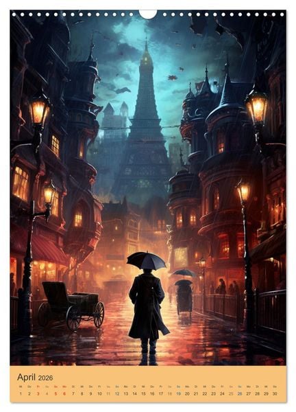 Produktbild: Steampunk-Universum (Wandkalender 2026 DIN A3 hoch), CALVENDO Monatskalender