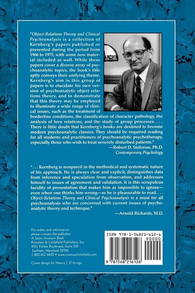 Produktbild: Object Relations Theory and Clinical Psychoanalysis