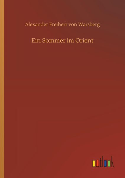 Produktbild: Ein Sommer im Orient