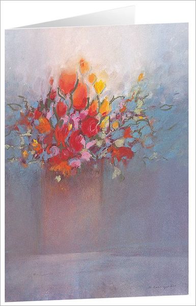 Produktbild: Kunstkarten-Set "Blumengr&uuml;&szlig;e"