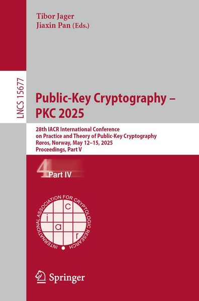 Produktbild: Public-Key Cryptography - PKC 2025