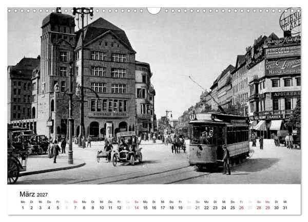 Produktbild: Gr&uuml;&szlig;e aus dem alten Berlin (Wandkalender 2027 DIN A3 quer), CALVENDO Monatskalender