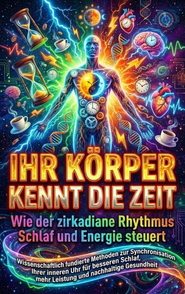 Produktbild: Ihr K&ouml;rper kennt die Zeit: Wie der zirkadiane Rhythmus Schlaf und Energie steuert