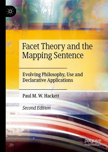 Produktbild: Facet Theory and the Mapping Sentence