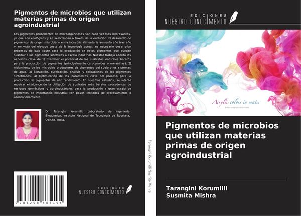 Produktbild: Pigmentos de microbios que utilizan materias primas de origen agroindustrial