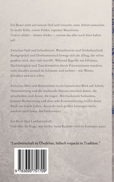 Produktbild: Zwischen Mist und Ministerium