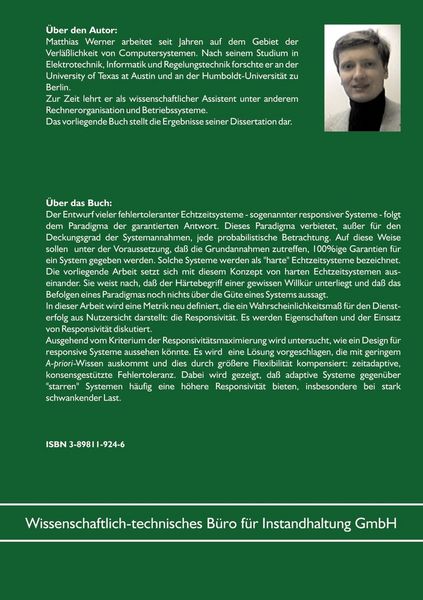 Produktbild: Responsivit&auml;t - Ein konsensbasieter Ansatz