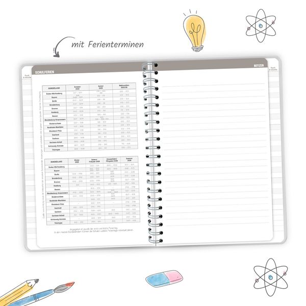 Produktbild: Trötsch Gymnasialplaner Dark 25/26