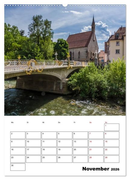 Produktbild: MERAN Terminplaner (Wandkalender 2026 DIN A2 hoch), CALVENDO Monatskalender