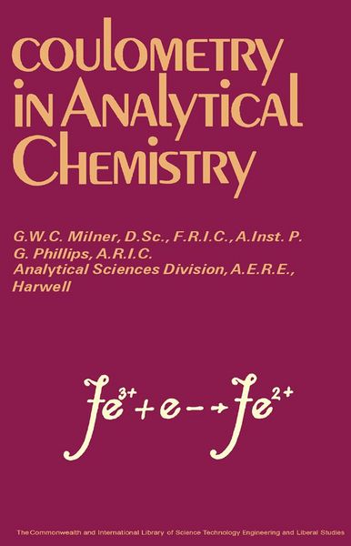 Produktbild: Coulometry in Analytical Chemistry