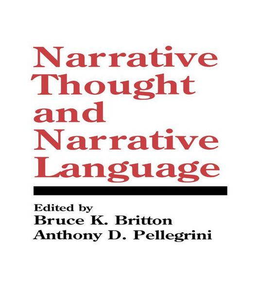 Produktbild: Narrative Thought and Narrative Language