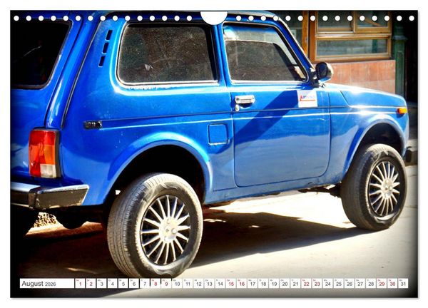 Produktbild: LADA NIVA - Exportschlager der UdSSR (Wandkalender 2026 DIN A4 quer), CALVENDO Monatskalender