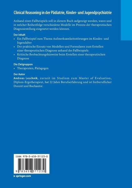 Produktbild: Clinical Reasoning in der Pädiatrie, Kinder- und Jugendpsychiatrie