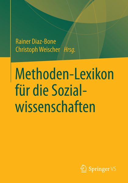 Produktbild: Methoden-Lexikon f&uuml;r die Sozialwissenschaften