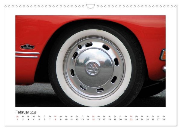 Produktbild: Eine Legende lebt, der Karmann-Ghia (Wandkalender 2026 DIN A3 quer), CALVENDO Monatskalender