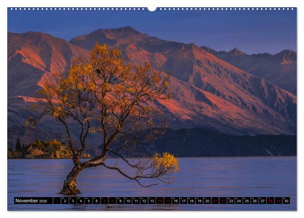 Produktbild: Trauminseln Neuseeland (Wandkalender 2026 DIN A2 quer), CALVENDO Monatskalender