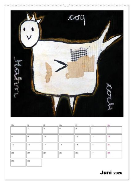 Produktbild: little pets (Wandkalender 2026 DIN A2 hoch), CALVENDO Monatskalender
