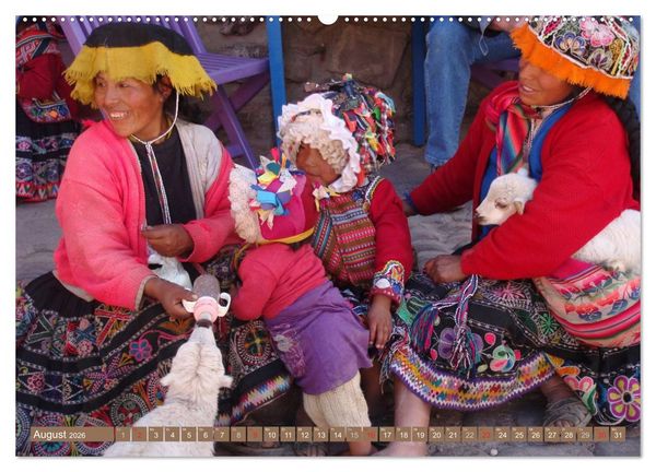 Produktbild: Per&uacute;. Impressionen (hochwertiger Premium Wandkalender 2026 DIN A2 quer), Kunstdruck in Hochglanz