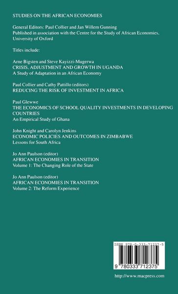 Produktbild: African Economies in Transition
