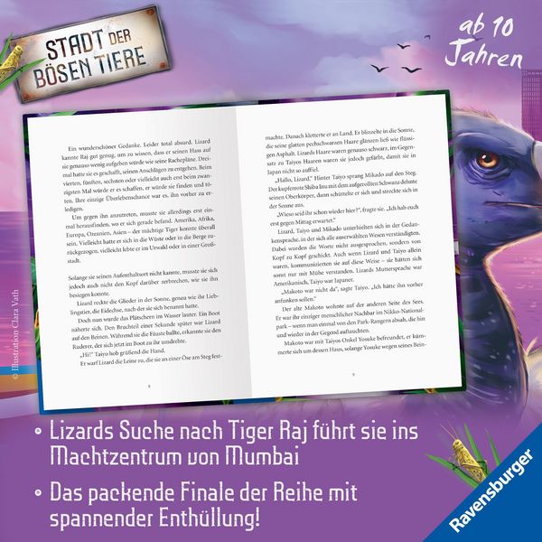 Produktbild: Stadt der b&ouml;sen Tiere, Band 4 - Die Rache
