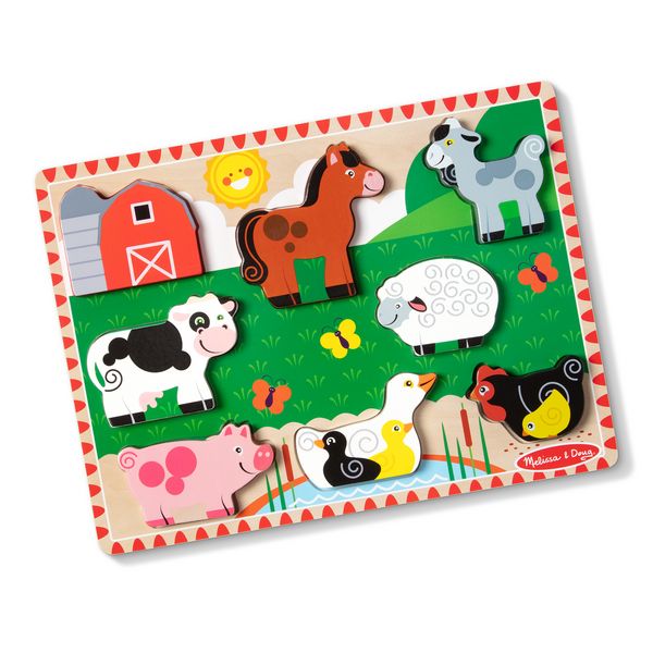 Produktbild: Bauernhof Spieltiere Puzzle