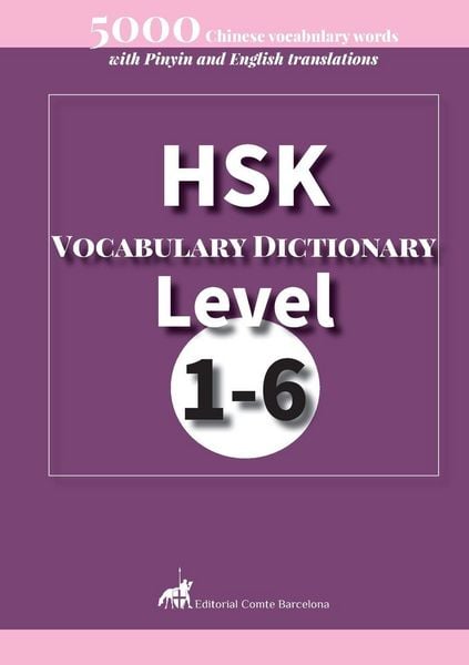 Produktbild: HSK Vocabulary Dictionary Level 1-6