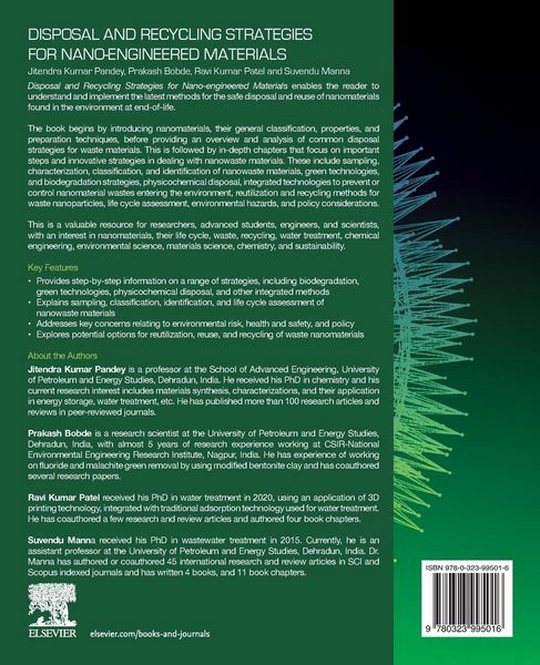 Produktbild: Disposal and Recycling Strategies for Nano-engineered Materials