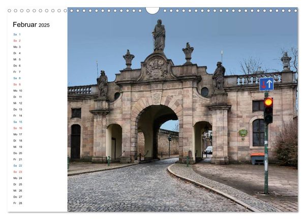 Fulda - die Barockstadt (Wandkalender 2025 DIN A3 quer), CALVENDO Monatskalender